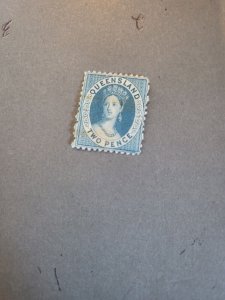 Stamps Queensland Scott #14 used