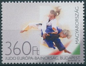 Hungary Stamps 2013 MNH European Judo Championships Sports 1v Set