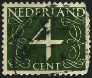 NETHERLANDS #285, USED FAULT - 1946 - DAN003