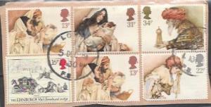 Great Britain  #1088,90-92 Christmas stamps - 1984. Tender, well done pictures.