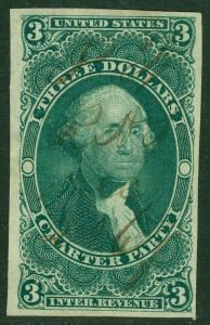 EDW1949SELL : USA Scott #R85a Very Fine, Used. Deep color. Catalog $175.00.