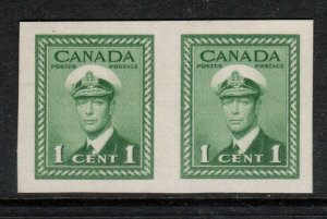 Canada #249d Extra Fine Never Hinged Imperf Pair