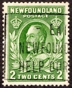 1932, Newfoundland 2c, Used, Sc 186