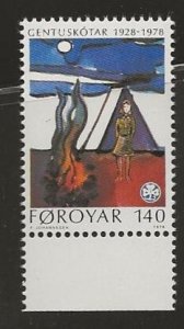 FAROE  # SC 41         MNH