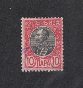 Serbia Scott #100 Used