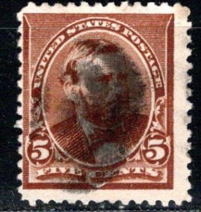 United States Scott # 223, used