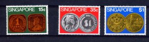 Singapore 150-152 1972