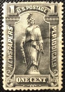 US #PR114 *MHR* Newspaper/Periodical Single DG SCV $8.00 L3