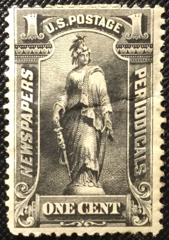 US #PR114 *MHR* Newspaper/Periodical Single DG SCV $8.00 L3