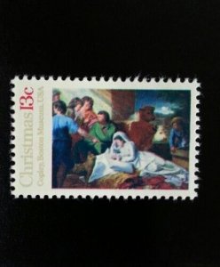 1976 13c Christmas Nativity, Copley, Boston Museum Scott 1701 Mint F/VF NH