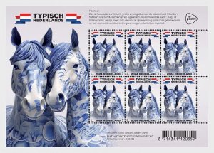 The Netherlands / Nederland - Postfris/MNH - Sheet Typically Dutch, Horses 2024