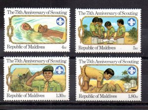 Maldive Islands 956-959 MNH
