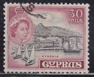 Cyprus 175 Kyrenia Harbour 1955