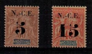 New Caledonia Scott 64-5 Mint hinged (Catalog Value $21.00)