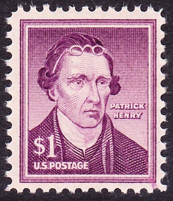 Scott 1052, Unused NH, $1 Henry