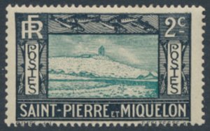 St Pierre & Miquelon  SC# 137 MH  see details/scans 