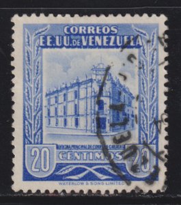 Venezuela 654 Caracas General Post Office 1953