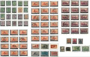 400+ GERMANY States Colonies CANCELLATIONS Specialized Stamps Postage Collection