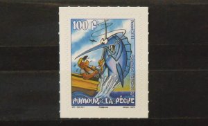 8315   Fr. Polynesia   MNH # 1053   Fishing         CV$ 2.75