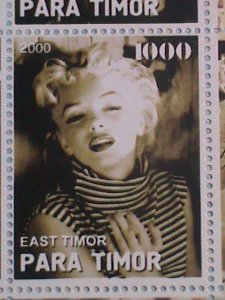 COLORFUL SEXY MARILYN MONROE MINT MINI SHEET.FROM TIMOR