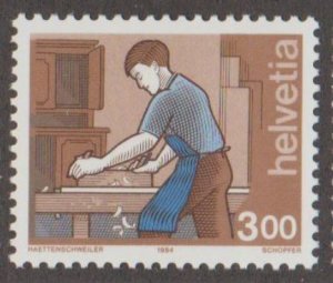 Switzerland Scott #844 Stamp - Mint NH Single