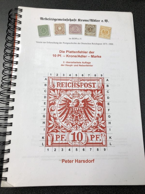 13 German Stamp Refrence Books