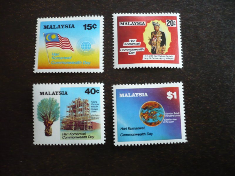 Stamps - Malaysia - Scott# 250-253 - Mint Hinged Set of 4 Stamps