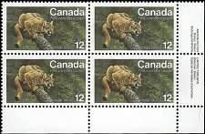 CANADA   #732 MNH LOWER RIGHT PLATE BLOCK  (4-2)