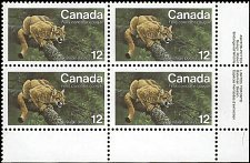 CANADA   #732 MNH LOWER RIGHT PLATE BLOCK  (4)