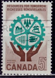Canada, 1962, Resources for Tomorrow, 5c, Scott# 395, used