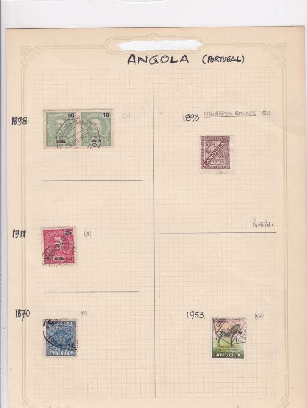 Angola Stamps Ref 14602