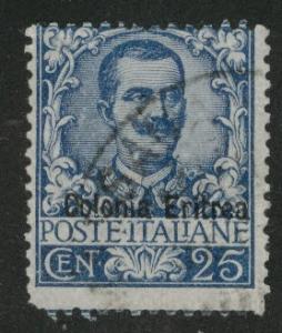 Italian Eritrea  Scott 24 Used CV$18