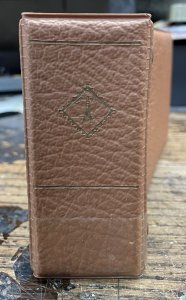 Lighthouse Cover Album, brown padded cover, 50 Pages, 2 sleeves per page