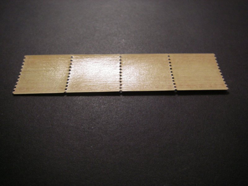 Scott 656, 2c Edison coil, MNH LINE PAIR centered in strip 4, Nice Early Coil