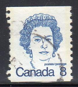 Canada 604 - Used-NH - Elizabeth II (Coil)