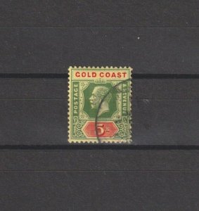 GOLD COAST 1921/24 SG 98 USED Cat £85