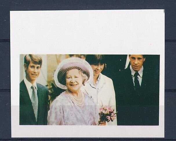 D160340 QE The Queen Mother 80th Anniv. S/S MNH Proof Imperforate