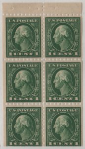 424d 1c Washington Booklet Pane