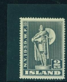 Iceland - Mint Never Hinged - Scott#216 - SCV$ 90.00