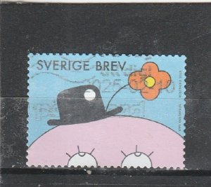 Sweden  Scott#  2902d  Used  (2023 Pink Elephants)