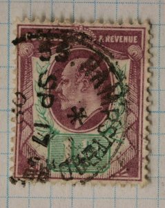 GB sc#129 used postage stamp sg#221 Hampstead SOTN cancel