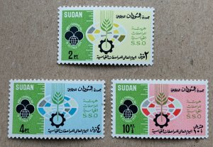 Sudan 1972 World Standards Day, MNH. Scott 245-247, CV $2.85