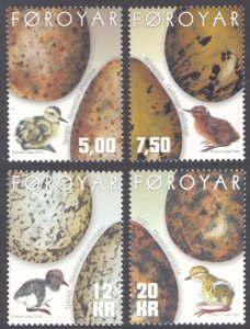 Faroe Islands 2002 Scott #418-421 Mint Never Hinged