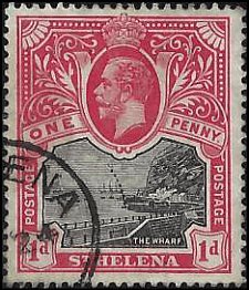 ST. HELENA   #62 USED (1)