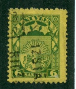 Latvia 1925 #117 U SCV(2022)=$0.25