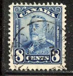 Canada # 154, Used.