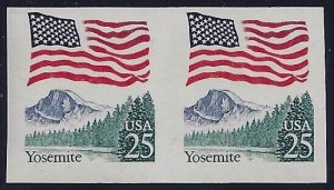 2280b Imperf / Tagging Shift Multiple Error / EFO Pair Yosemite Mint NH