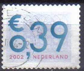 NETHERLANDS,  2002 used 0.39, Business Coil Stamp. DIFFERENT CANCELS EACH