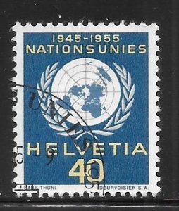 Switzerland UNO 7o30 10th UN Used