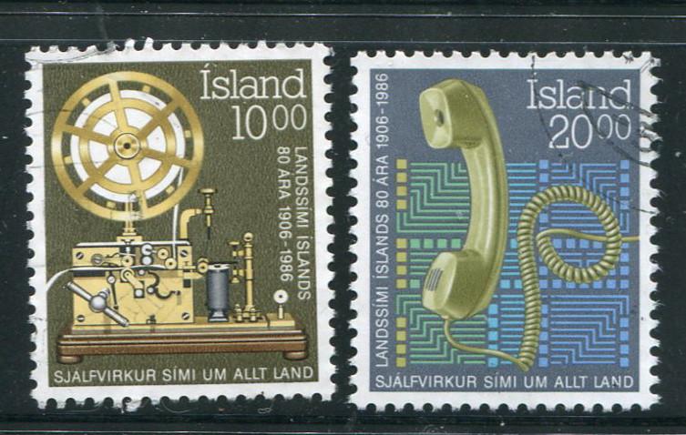 Iceland #632-3 Used